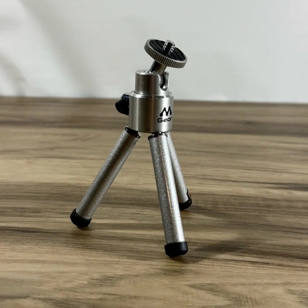 M Gear Tabletop Mini Universal Camera Tripod Ball Head Telescoping Legs